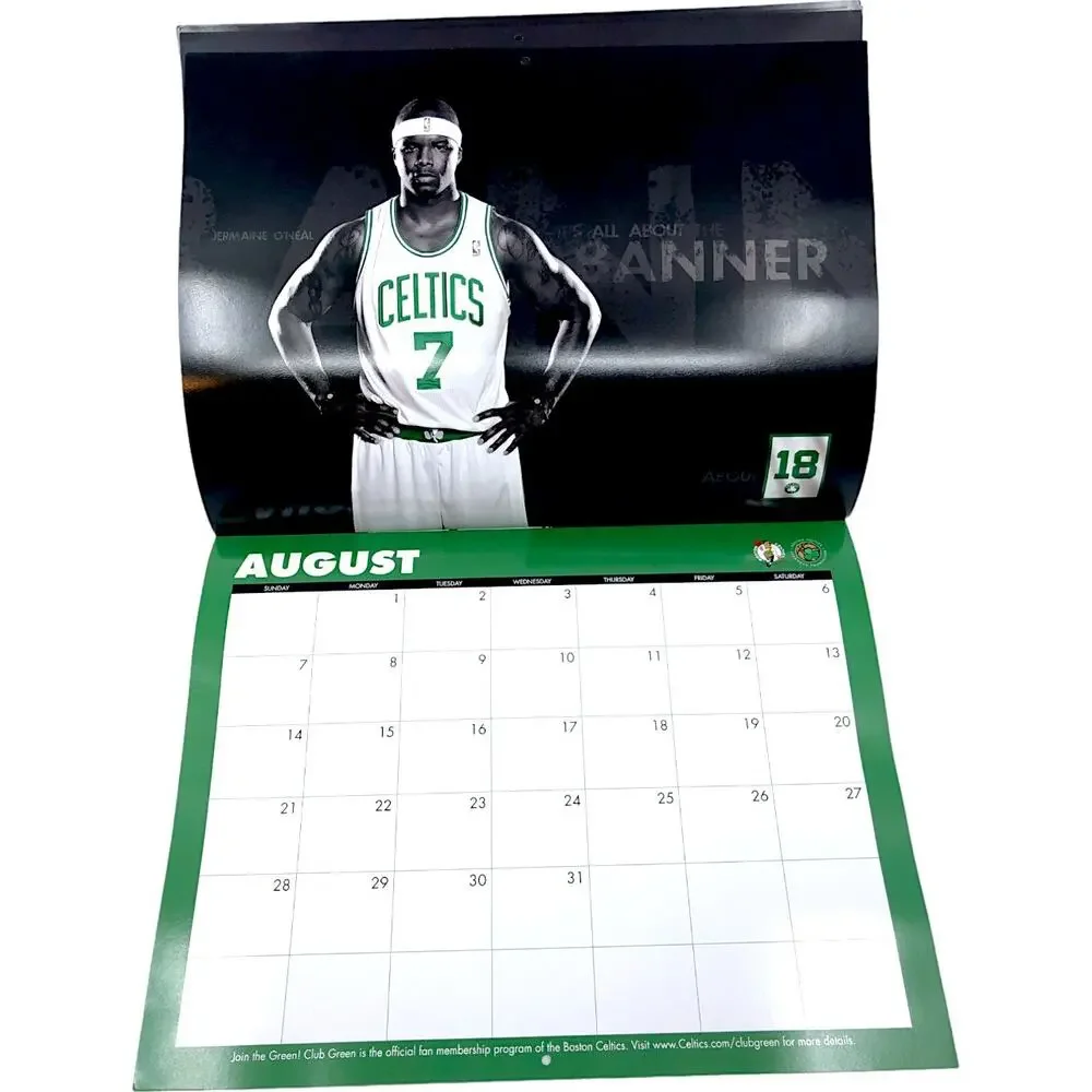 Boston Celtics 2011 Team Calendar *NEW*
